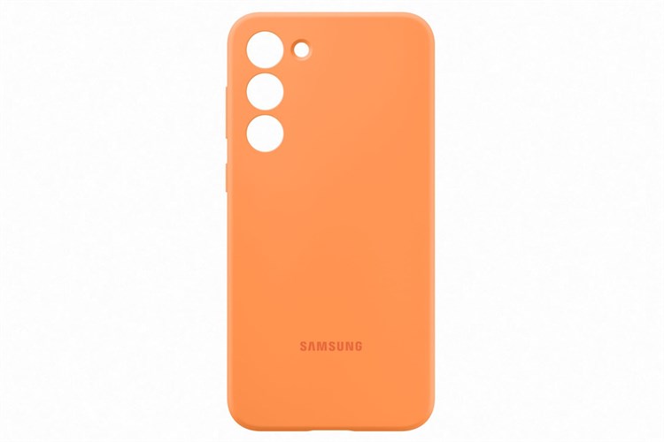 Ốp lưng Galaxy S23+ Silicone Samsung Chính hãng Màu Cam