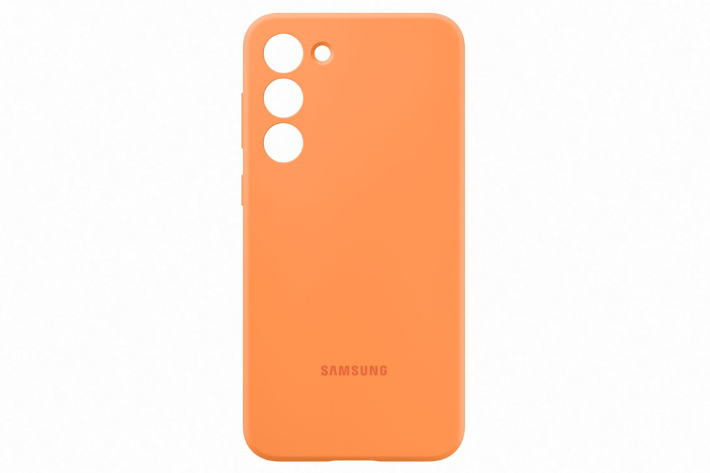 Ốp lưng Galaxy S23+ Silicone Samsung Chính hãng Màu Cam