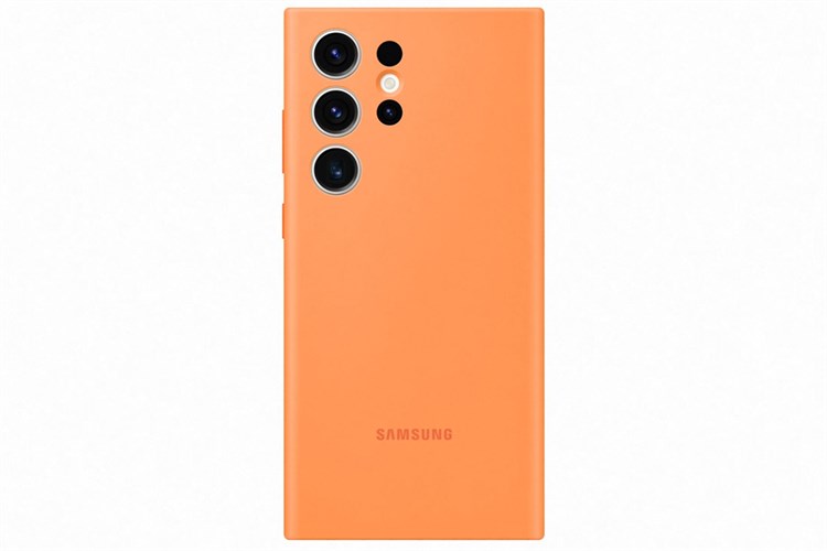 Ốp lưng Galaxy S23 Ultra Silicone Samsung Chính hãng Màu Cam