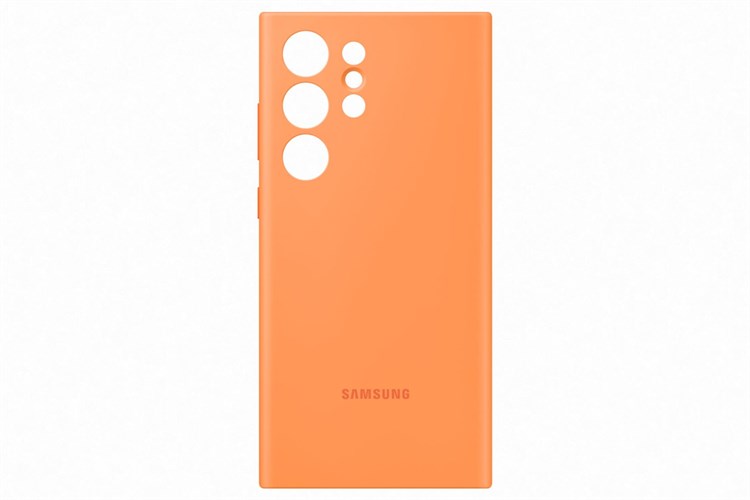 Ốp lưng Galaxy S23 Ultra Silicone Samsung Chính hãng Màu Cam
