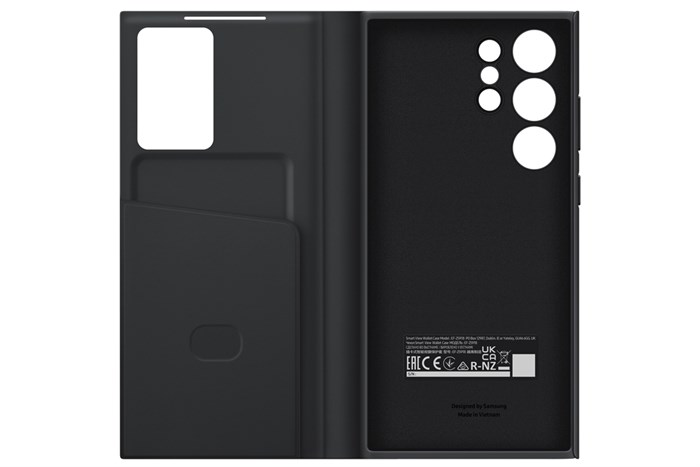 Bao da Galaxy S23 Ultra Samsung Smart View Chính hãng Màu Đen