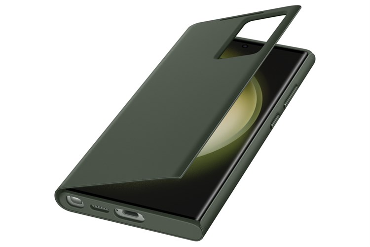 Bao da Galaxy S23 Ultra Samsung Smart View Chính hãng Màu Xanh lá
