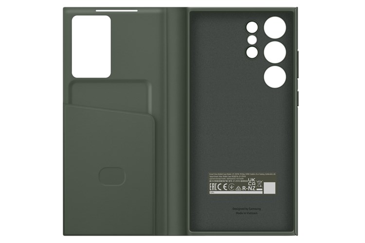 Bao da Galaxy S23 Ultra Samsung Smart View Chính hãng Màu Xanh lá