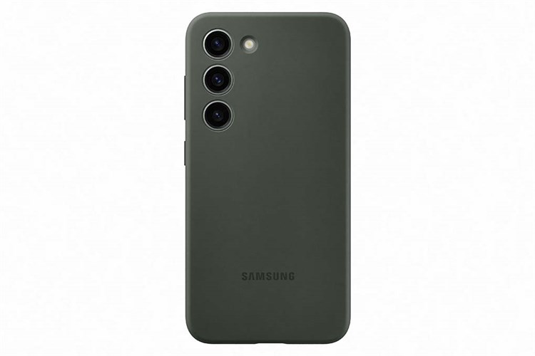 Ốp lưng Galaxy S23 Silicone Samsung Chính hãng Màu Xanh lá
