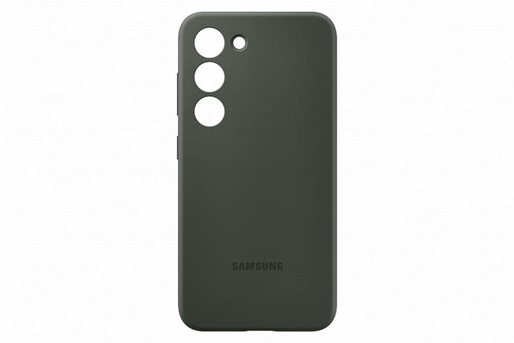 Ốp lưng Galaxy S23 Silicone Samsung Chính hãng Màu Xanh lá
