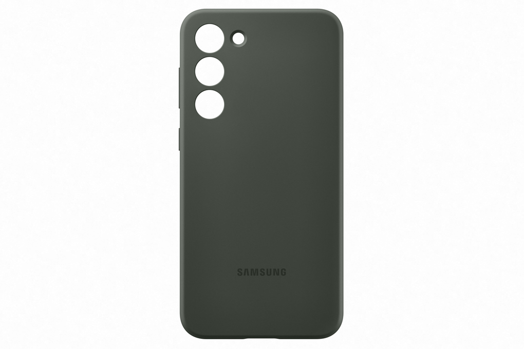 Ốp lưng Galaxy S23+ Silicone Samsung Chính hãng Màu Xanh lá