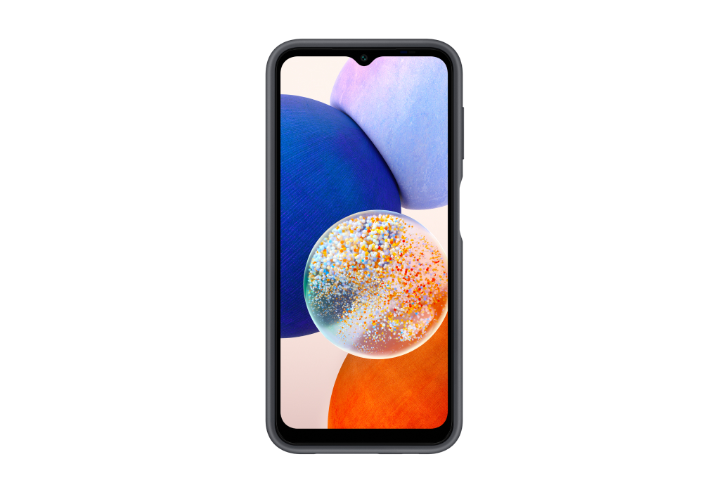 Ốp lưng Galaxy A14 Nhựa dẻo TPU có khe đựng thẻ Samsung Chính hãng Màu Đen