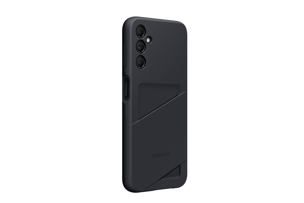 Ốp lưng Galaxy A14 Nhựa dẻo TPU có khe đựng thẻ Samsung Chính hãng Màu Đen