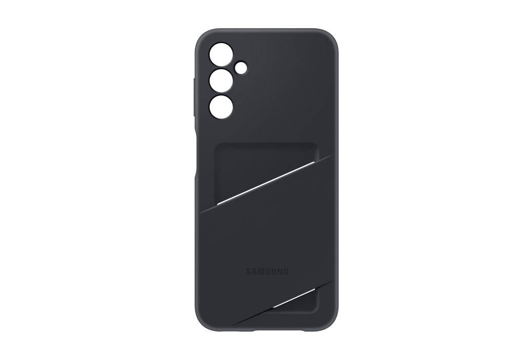 Ốp lưng Galaxy A14 Nhựa dẻo TPU có khe đựng thẻ Samsung Chính hãng Màu Đen