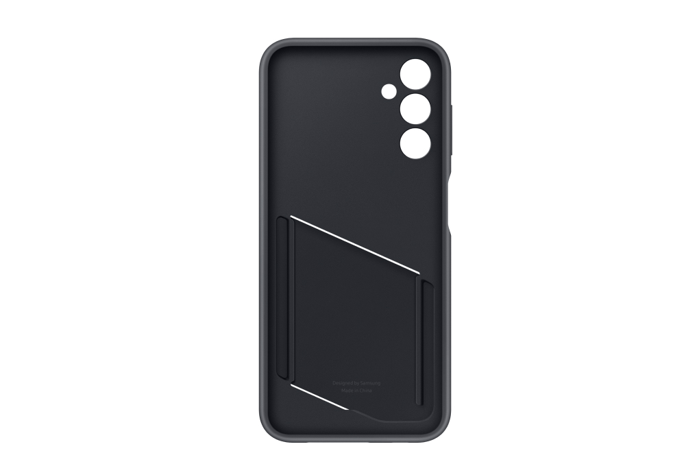 Ốp lưng Galaxy A14 Nhựa dẻo TPU có khe đựng thẻ Samsung Chính hãng Màu Đen