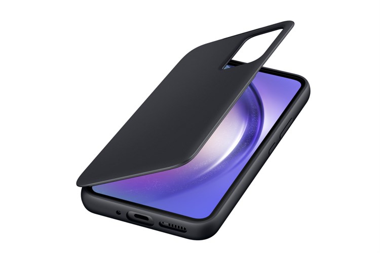 Bao da Galaxy A54 Smart Clear View Samsung Chính hãng Màu Đen