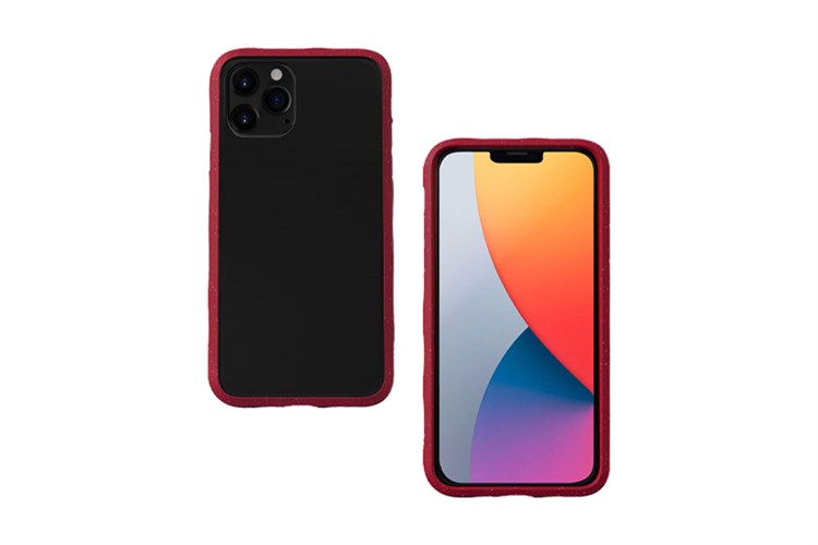 Ốp lưng iPhone 12 Pro Max Nhựa cứng viền dẻo Laut Crystal Matter Chính hãng Màu Đỏ đô