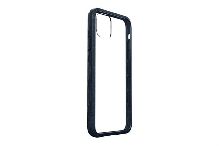 Ốp lưng cho iPhone 12 Pro Max Nhựa cứng viền dẻo Laut Crystal Matter Màu Xanh đen đậm