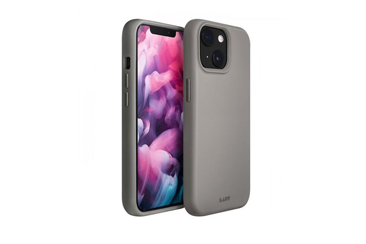 Ốp lưng iPhone 13 Nhựa cứng viền dẻo Laut HUEX Chính hãng Màu Xám