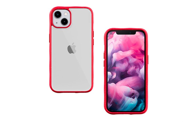 Ốp lưng iPhone 13 Nhựa cứng viền dẻo Laut Crystal Matter Chính hãng Màu Đỏ