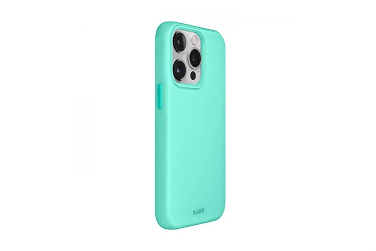 Ốp lưng MagSafe iPhone 13 Pro Nhựa cứng viền dẻo Laut HUEX PASTELS Chính hãng Màu Xanh mint