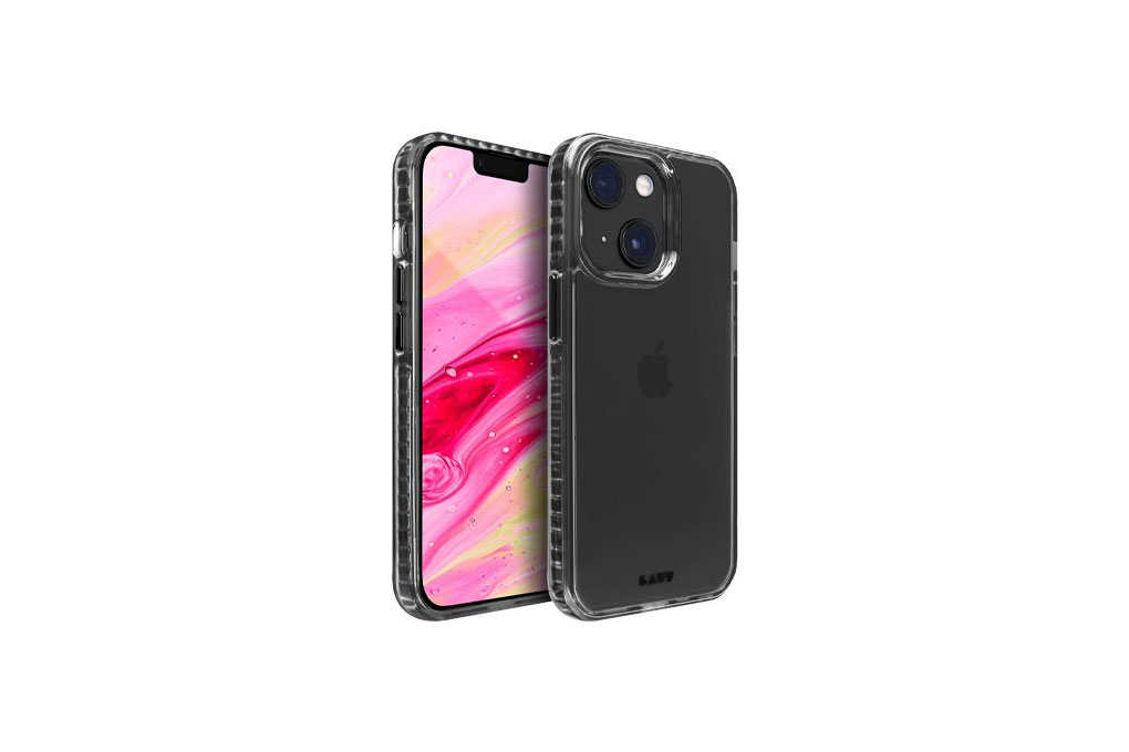 Ốp lưng iPhone 14 Nhựa cứng viền dẻo Laut HUEX CRYSTAL Màu Đen