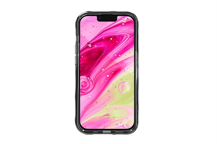 Ốp lưng MagSafe iPhone 14 Plus Nhựa cứng viền dẻo Laut Crystal Matter Chính hãng Màu Đen