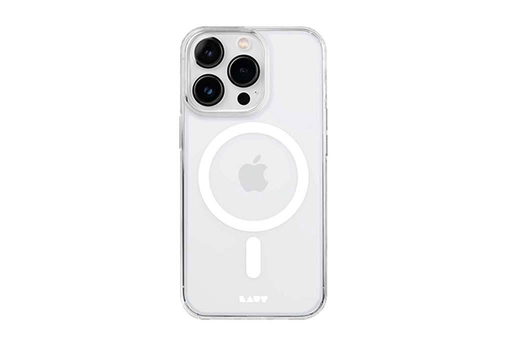 Ốp lưng MagSafe iPhone 14 Pro Nhựa cứng viền dẻo Laut Crystal M Chính hãng