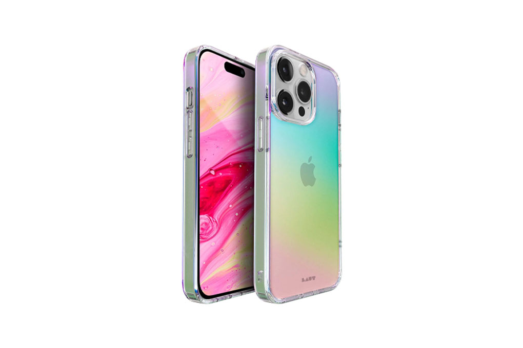 Ốp lưng iPhone 14 Pro Nhựa cứng viền dẻo Laut HOLO Màu Màu kết hợp