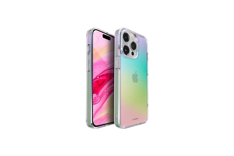 Ốp lưng iPhone 14 Pro Max Nhựa cứng viền dẻo Laut HOLO Chính hãng Màu Màu kết hợp