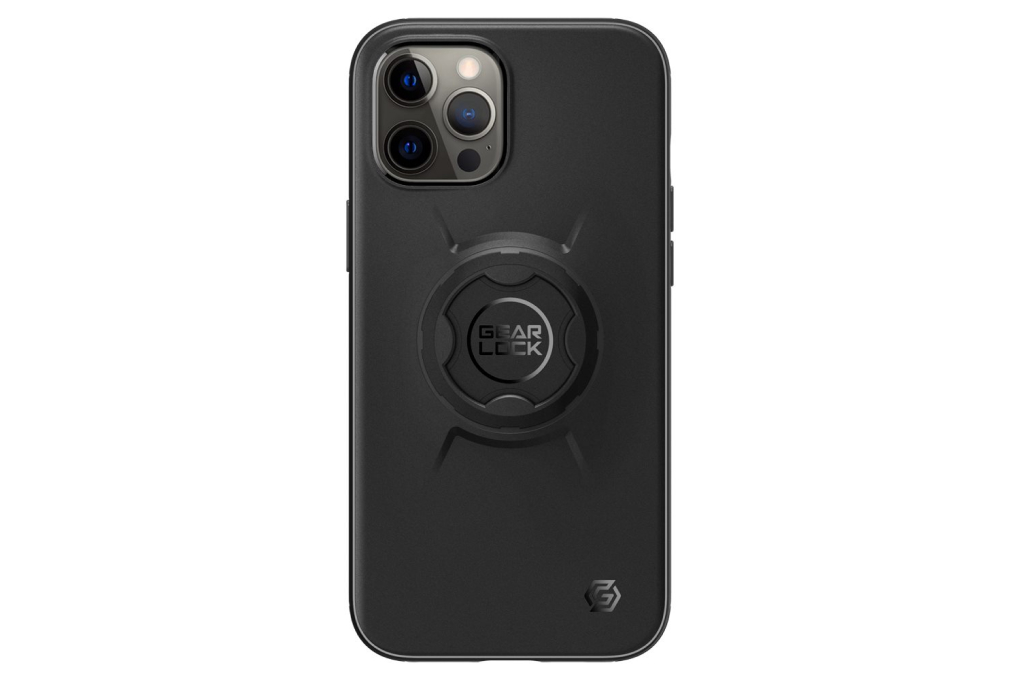 Ốp lưng iPhone 12 Pro Max Nhựa cứng viền dẻo SPIGEN Bike Mount Chính hãng Màu Đen