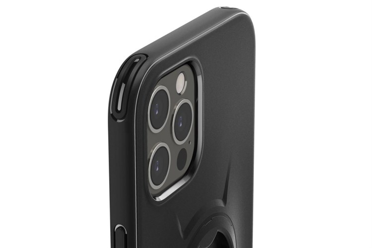 Ốp lưng iPhone 12 Pro Max Nhựa cứng viền dẻo SPIGEN Bike Mount Chính hãng Màu Đen