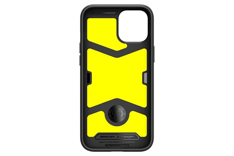 Ốp lưng iPhone 12 Pro Max Nhựa cứng viền dẻo SPIGEN Bike Mount Chính hãng Màu Đen