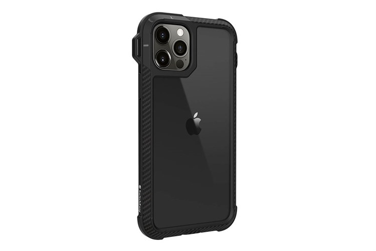 Ốp lưng iPhone 12 Pro Max Nhựa cứng viền dẻo SwitchEasy Explorer Chính hãng Màu Đen