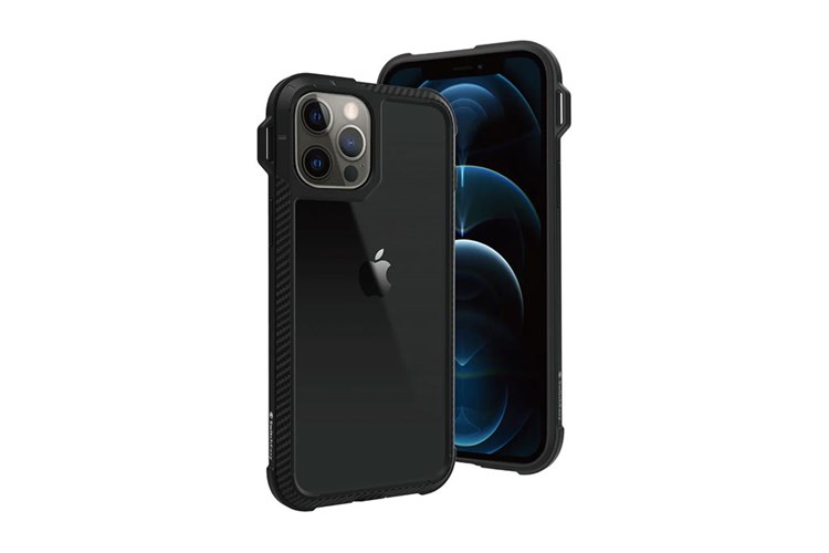 Ốp lưng iPhone 12 Pro Max Nhựa cứng viền dẻo SwitchEasy Explorer Chính hãng Màu Đen