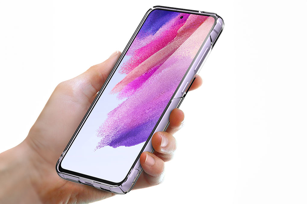 Ốp lưng Galaxy S21 FE Nhựa cứng PC ARAREE NUKIN Màu Trắng