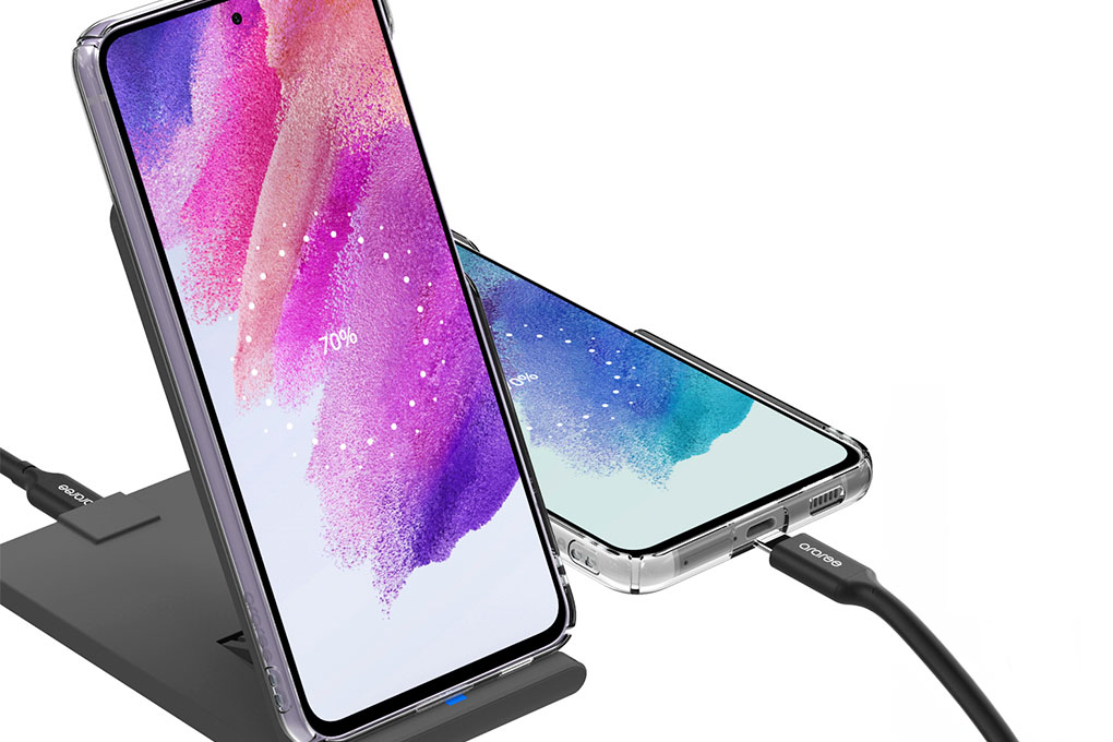 Ốp lưng Galaxy S21 FE Nhựa cứng PC ARAREE NUKIN Màu Trắng