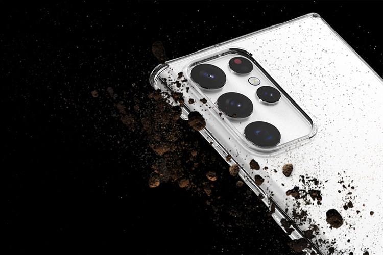 Ốp lưng Galaxy S22 Ultra Nhựa cứng PC ARAREE NUKIN Chính hãng Màu Trắng