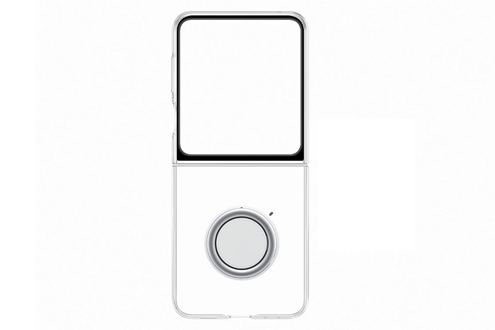 Ốp lưng Galaxy Z Flip5 Nhựa cứng Samsung Linh hoạt Chính hãng Màu Trắng