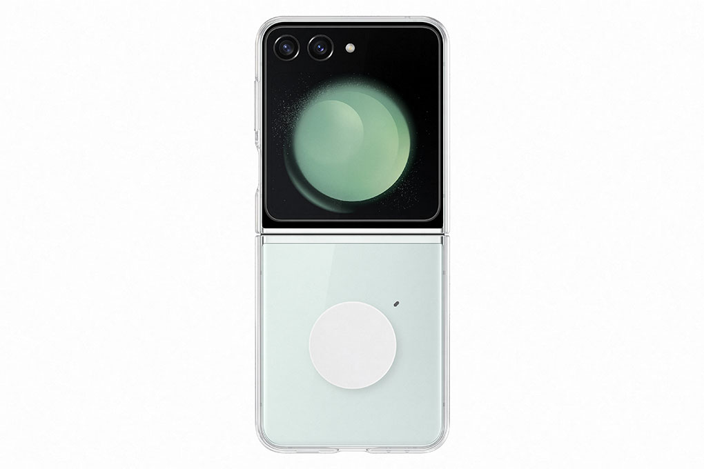 Ốp lưng Galaxy Z Flip5 Nhựa cứng Samsung Linh hoạt Chính hãng Màu Trắng