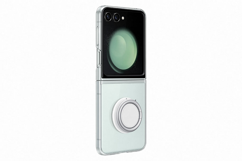 Ốp lưng Galaxy Z Flip5 Nhựa cứng Samsung Linh hoạt Chính hãng Màu Trắng