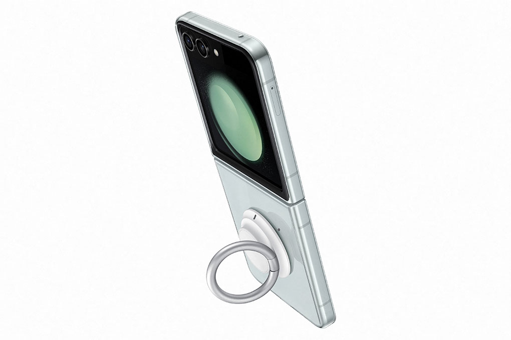Ốp lưng Galaxy Z Flip5 Nhựa cứng Samsung Linh hoạt Chính hãng Màu Trắng