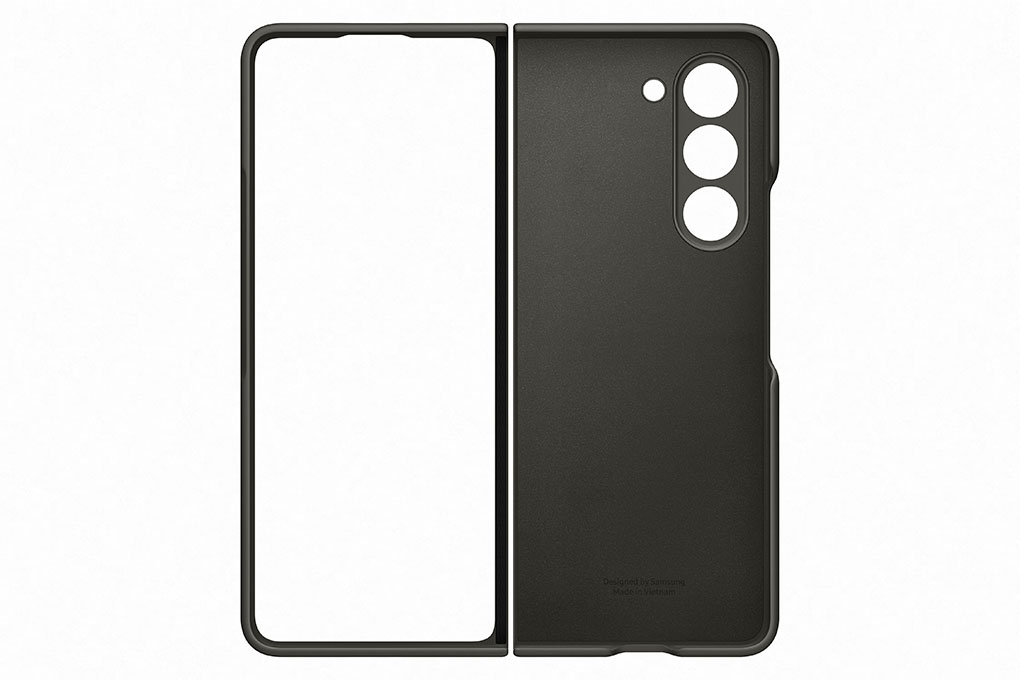 Ốp lưng Galaxy Z Fold5 Nhựa cứng viền dẻo Samsung Kèm S Pen Chính hãng Màu Xám