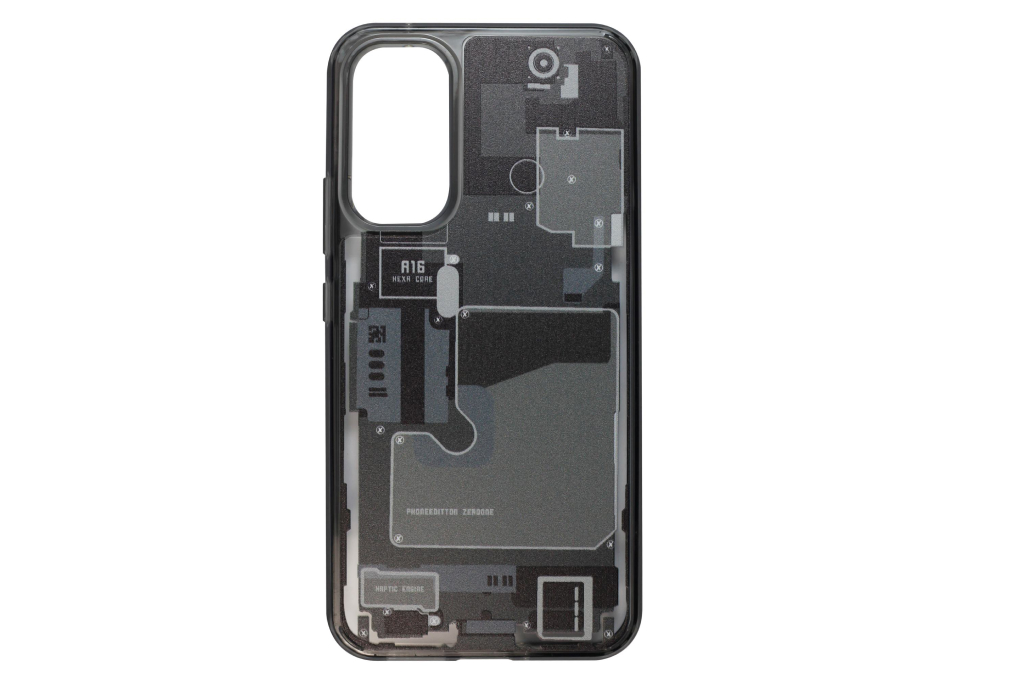 Ốp lưng Galaxy A54 Nhựa cứng viền dẻo Pure II Printing JM