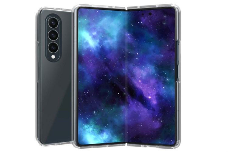 Ốp lưng Galaxy Z Fold4 Nhựa cứng viền dẻo UNIQ Hybrid Lifepro Xtreme Chính hãng Màu Trắng