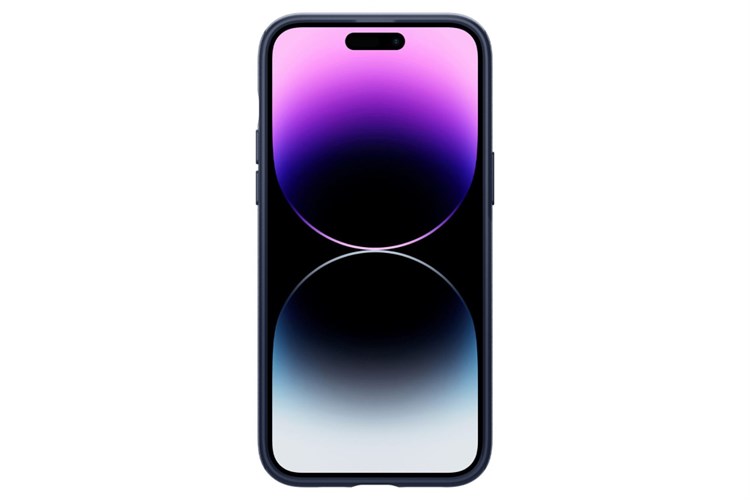 Ốp lưng MagSafe iPhone 14 Pro Max Nhựa dẻo TPU Spigen Mag Armor MagFit Chính hãng Màu Xanh Navy