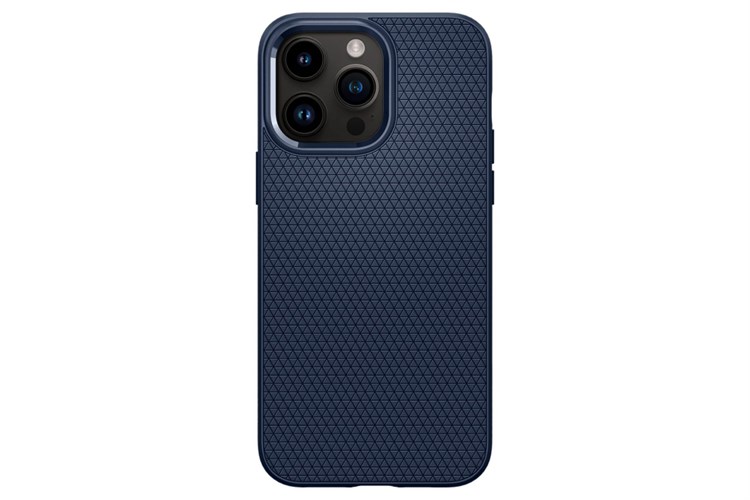 Ốp lưng iPhone 14 Pro Max Nhựa dẻo TPU Spigen Liquid Air Chính hãng Màu Xanh Navy