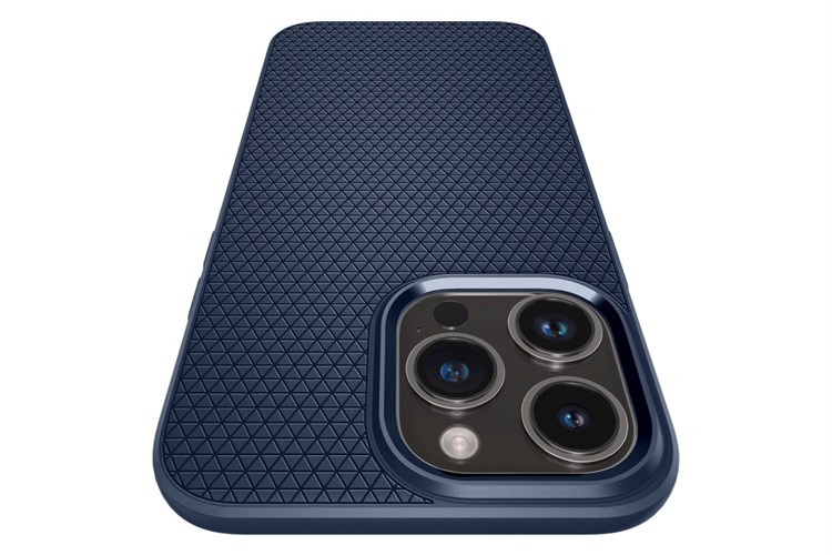 Ốp lưng iPhone 14 Pro Max Nhựa dẻo TPU Spigen Liquid Air Chính hãng Màu Xanh Navy