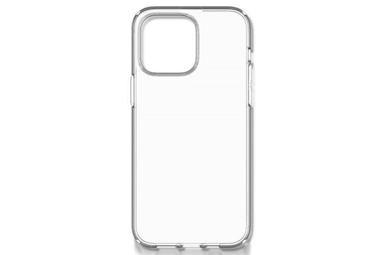 Ốp lưng iPhone 14 Pro Max Nhựa dẻo TPU Spigen Liquid Crystal Chính hãng Màu Trắng