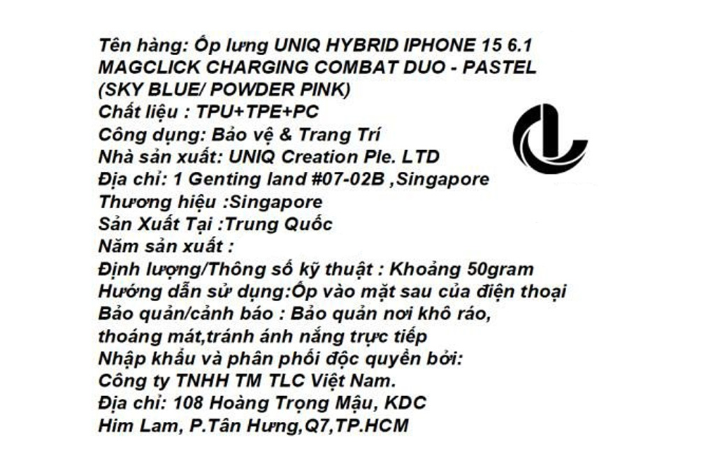 Ốp lưng Magsafe iPhone 15 Nhựa cứng viền dẻo UNIQ HYBRID MAGCLICK CHARGING COMBAT DUO - 4