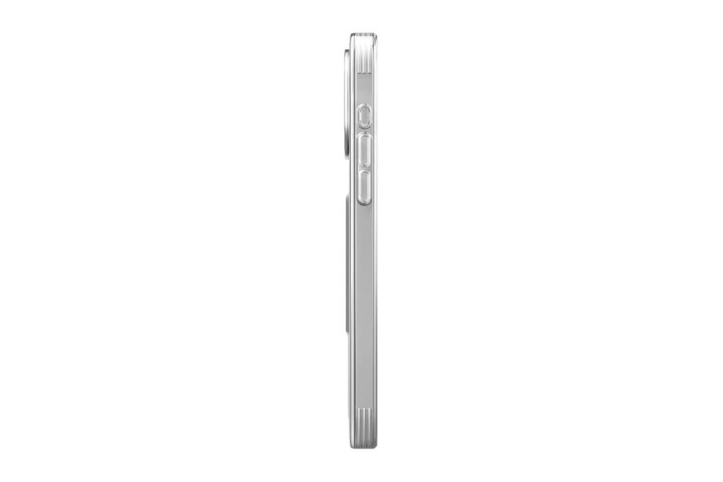 Ốp lưng iPhone 15 Pro Max Nhựa dẻo TPU UNIQ HYBRID Air Fender ID Màu Trắng