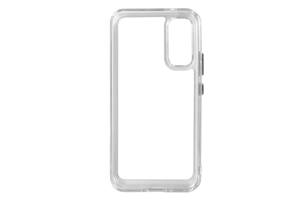 Ốp lưng Galaxy A34 Nhựa cứng viền dẻo JM CRYSTAL PURE Màu Trắng