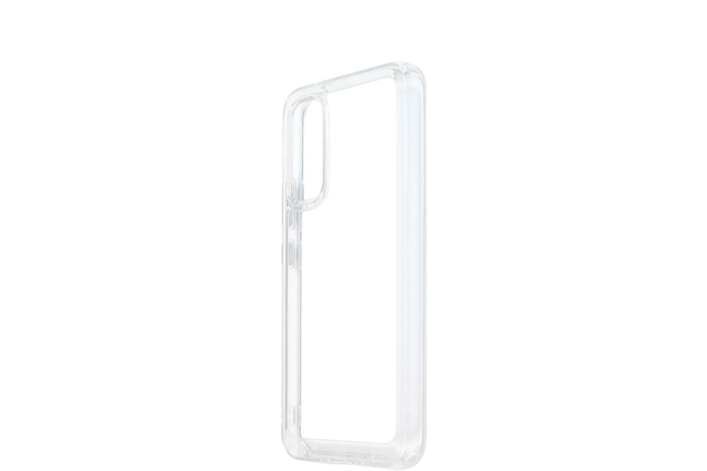 Ốp lưng Galaxy A34 Nhựa cứng viền dẻo JM CRYSTAL PURE Màu Trắng