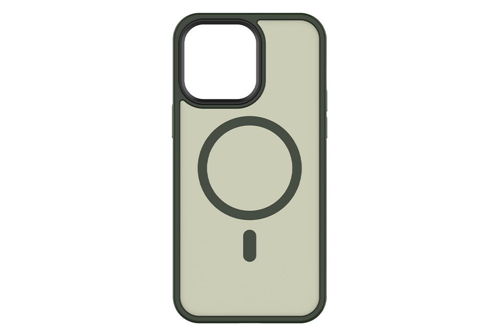 Ốp lưng MagSafe iPhone 14 Pro Max Nhựa cứng viền dẻo COSANO Metal