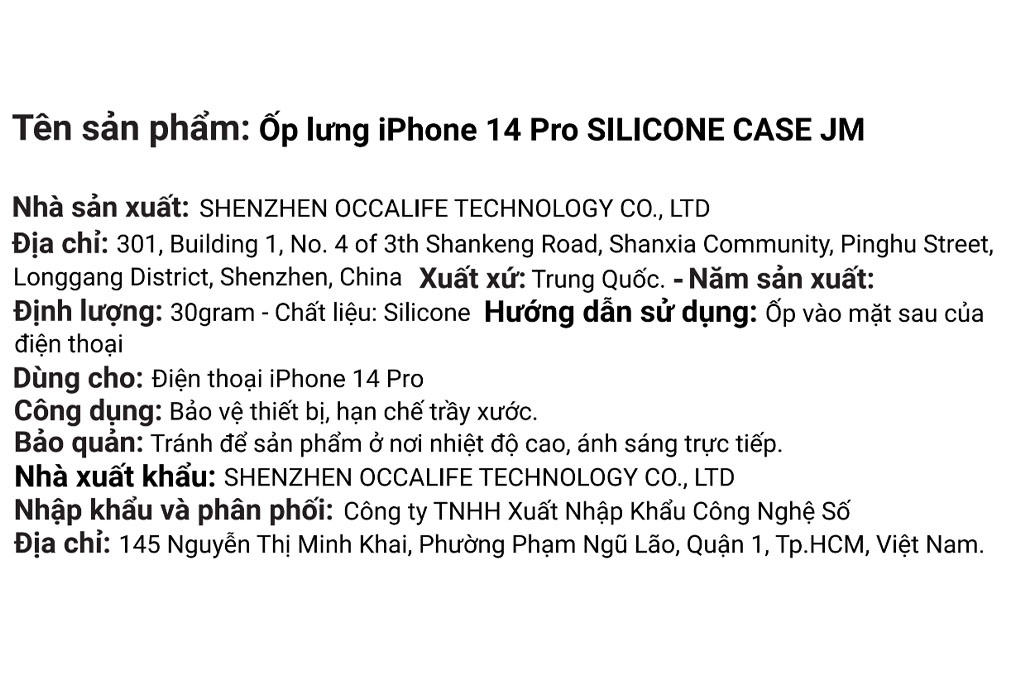 Ốp lưng iPhone 14 Pro Silicone JM CASE Màu Xanh dương nhạt